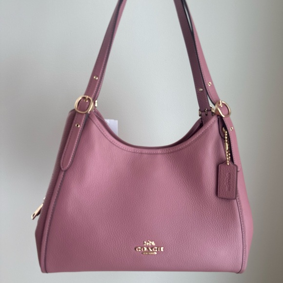 Coach 🌸 Erin Shoulder Bag 🌸 COLOR: Gold/Peony - Picture 2 of 5